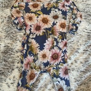 Posh Peanut Ruffled Bum Footless Long-sleeve Jumper 9-12 Months